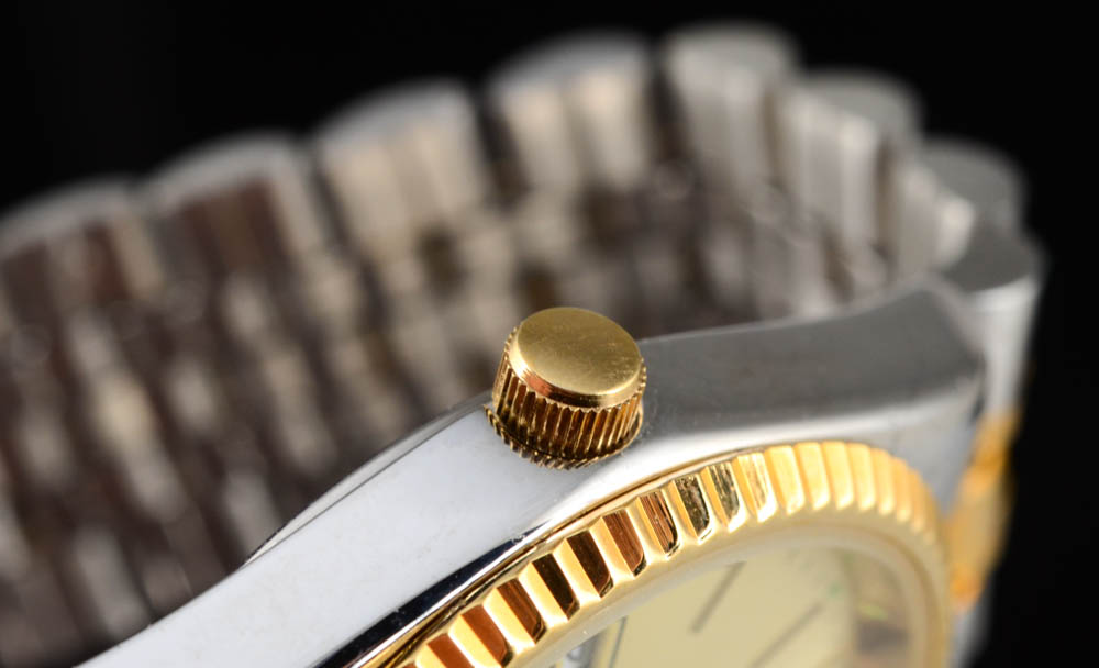 Men's Avalon Two Tone Stainless Steel Watch