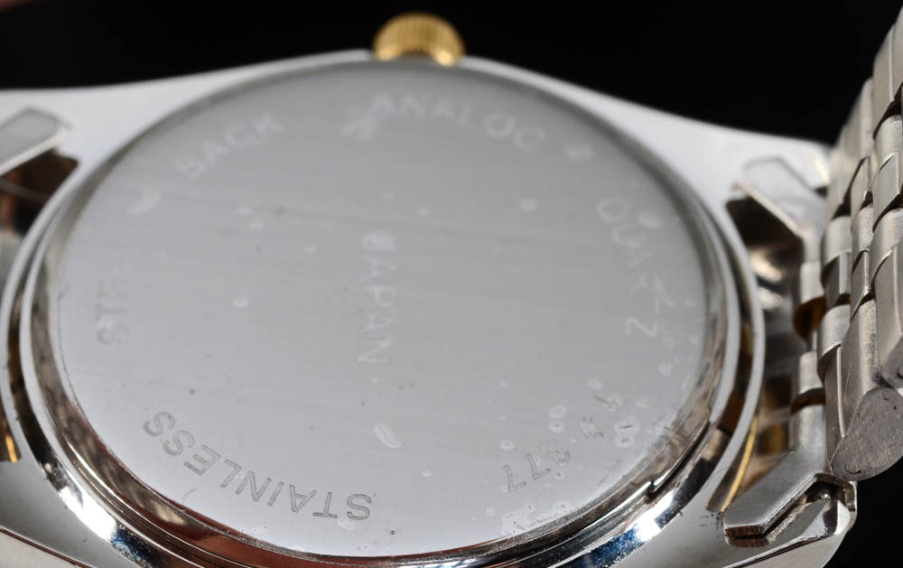 Men's Avalon Two Tone Stainless Steel Watch