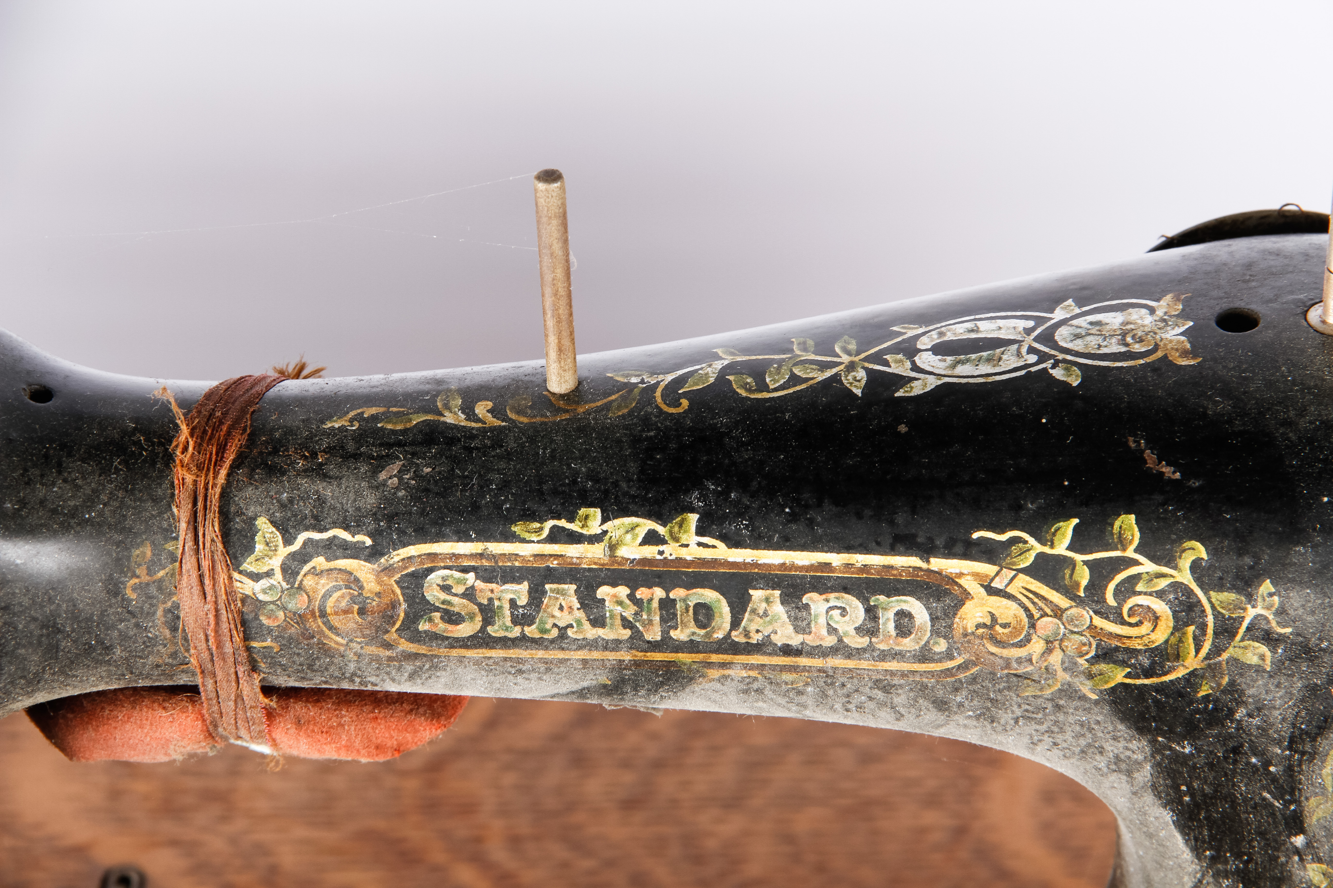 Vintage Standard Sewing Machine and Cabinet