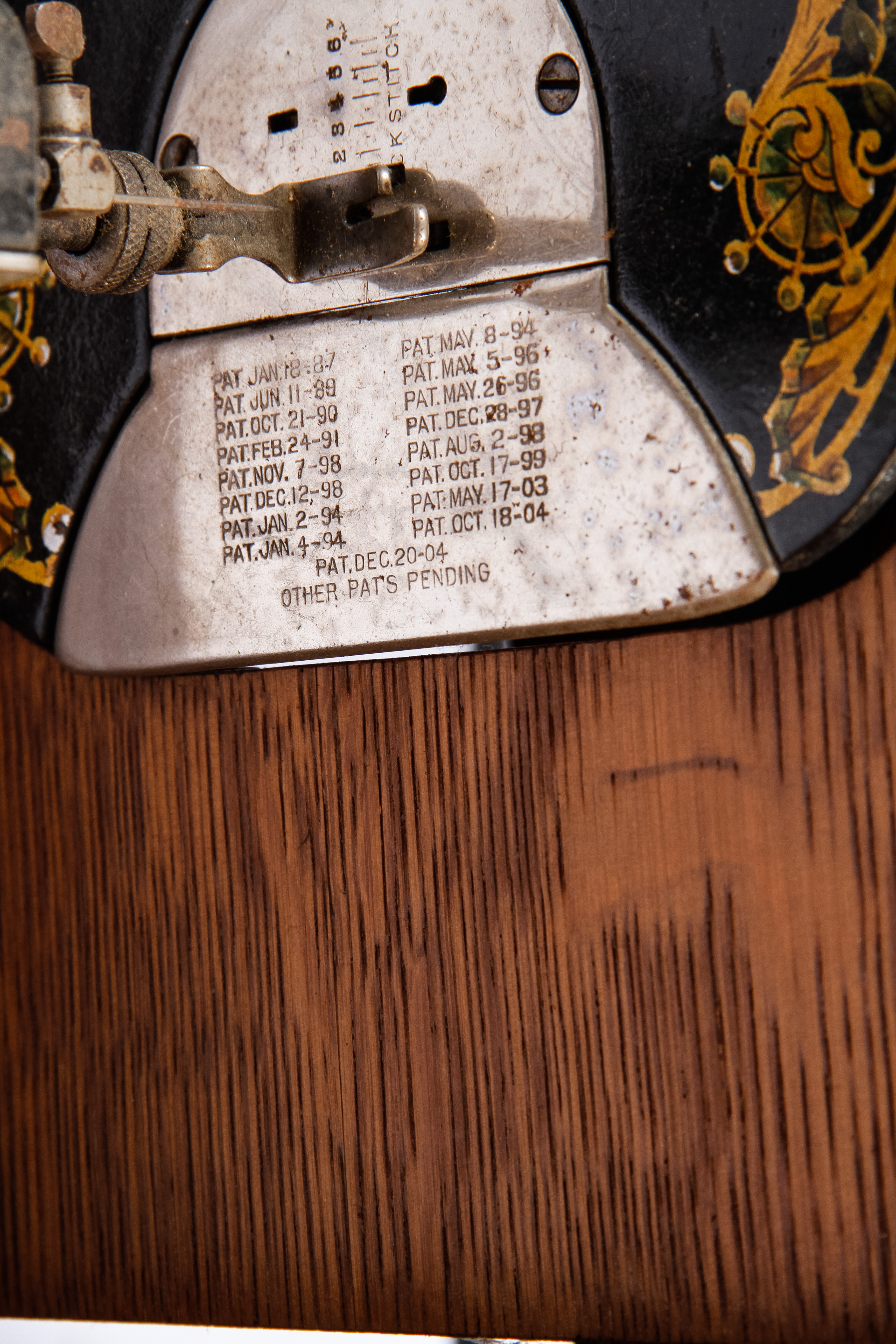 Vintage Standard Sewing Machine and Cabinet