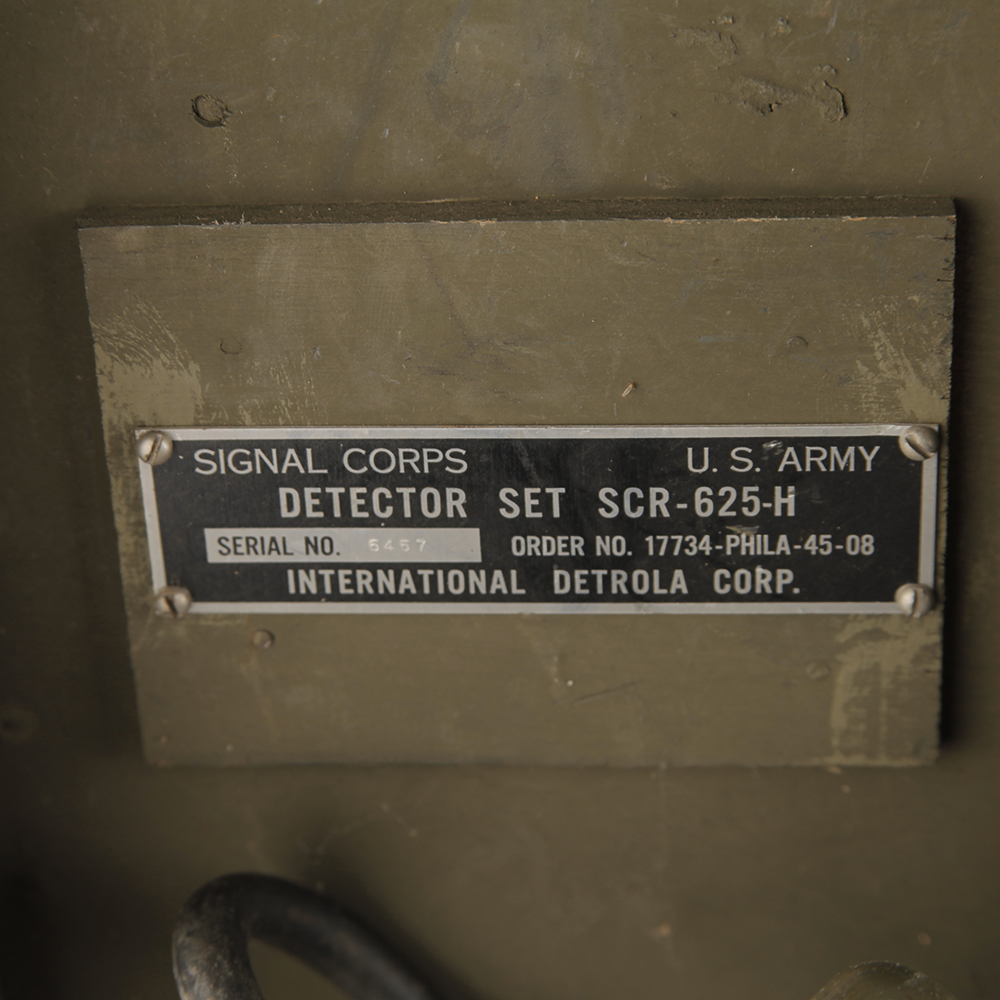 Original WWII Signal Corps U.S. Army Mine Detector Set