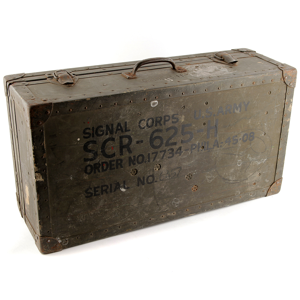 Original WWII Signal Corps U.S. Army Mine Detector Set