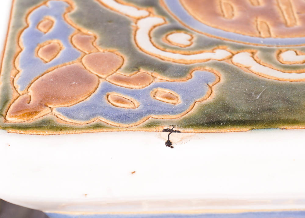 Ceramic Elephant Plant Stand