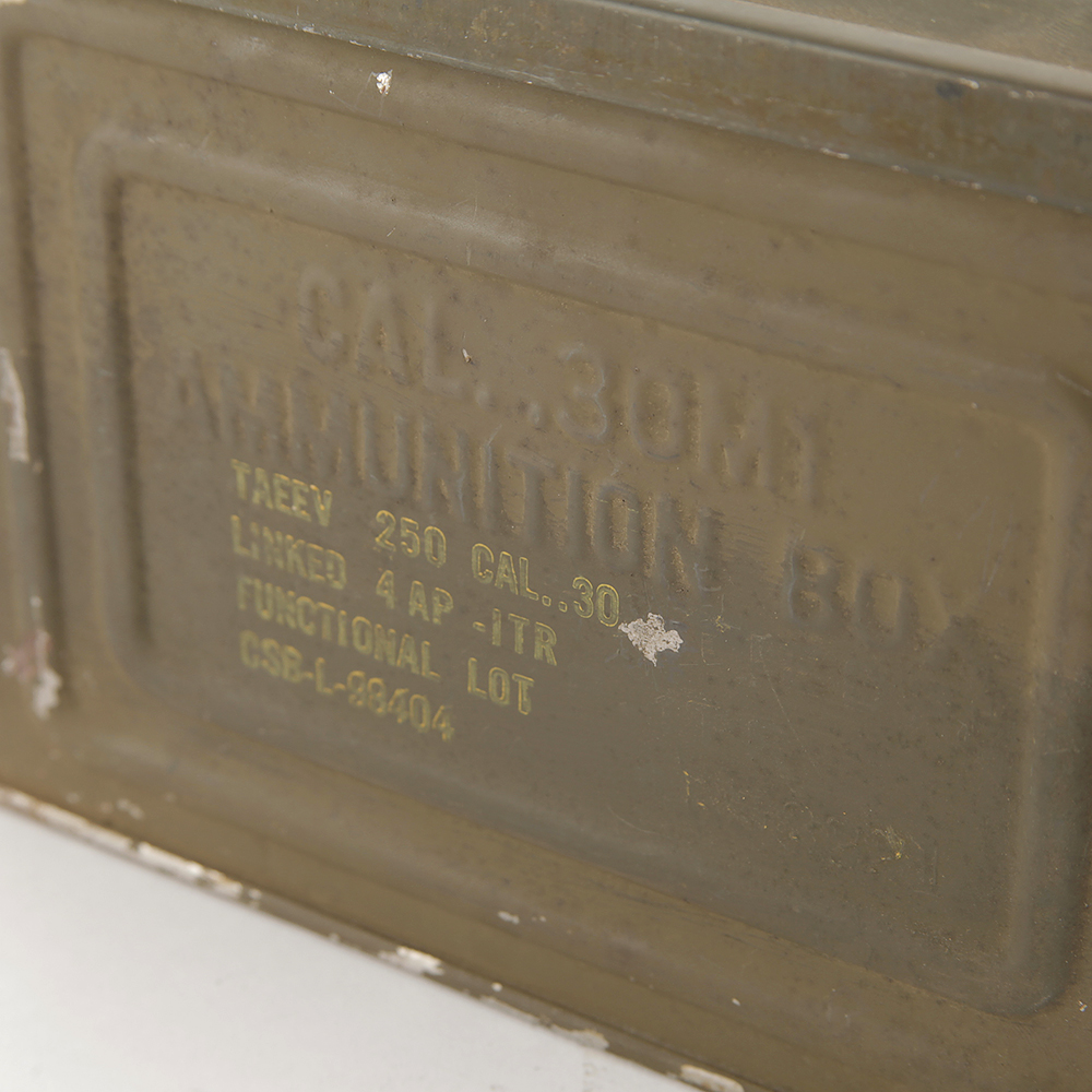 Authentic World War II .30 and .50 Caliber Ammunition Cases