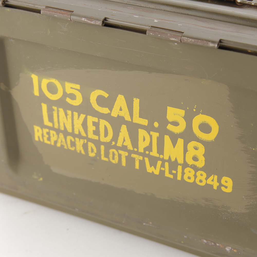 Authentic World War II .30 and .50 Caliber Ammunition Cases