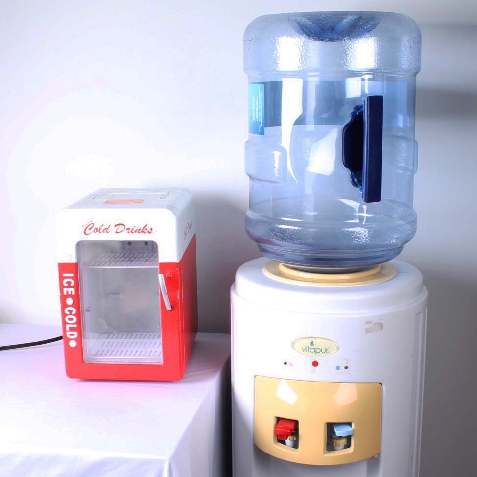 Vitapur Water Dispenser with Vintage Drink Cooler