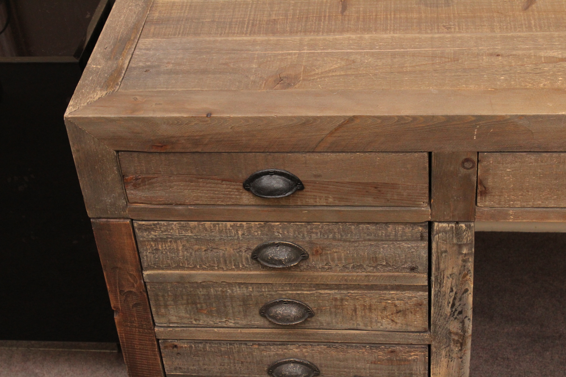 Rustic Reclaimed Wood Desk