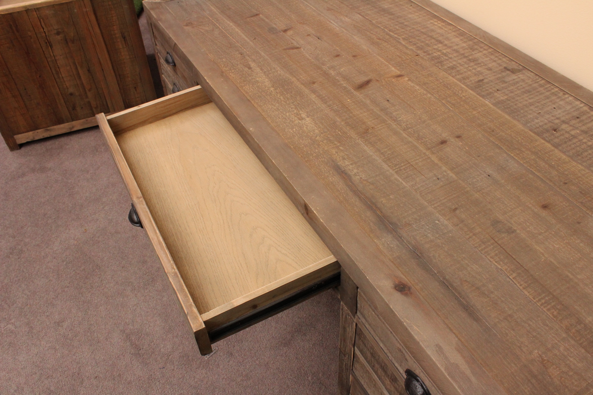 Rustic Reclaimed Wood Desk