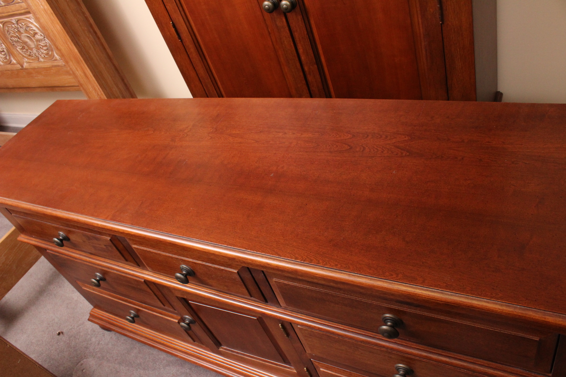 Three Piece Cherry Bedroom Set by Bob Timberlake