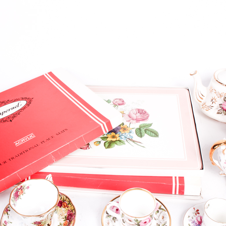 Selection of Vintage English Teaware