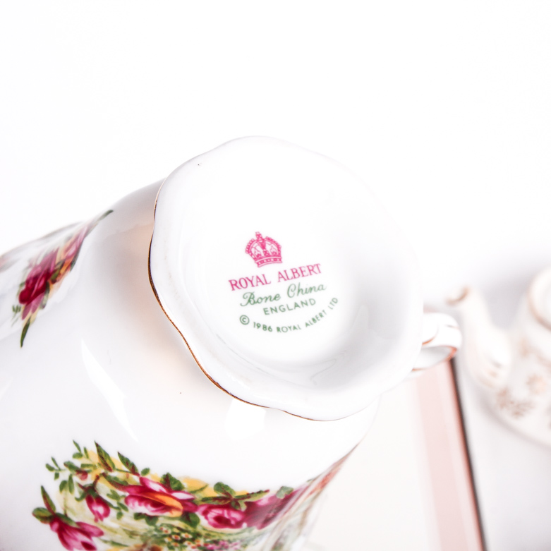 Selection of Vintage English Teaware