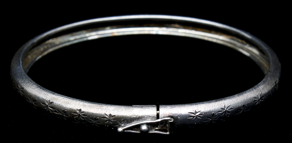 Collection of Turquoise and Coral Sterling Silver Bracelets