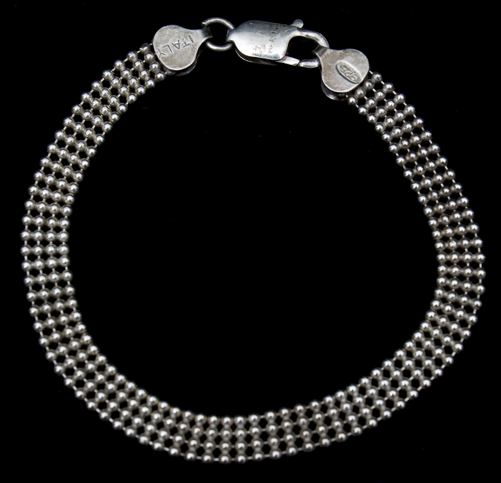 Collection of Turquoise and Coral Sterling Silver Bracelets