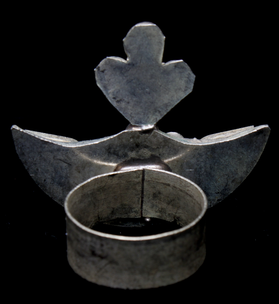 Collection of Bronze Cameo Bracelet and Silver Tone Bird Ring