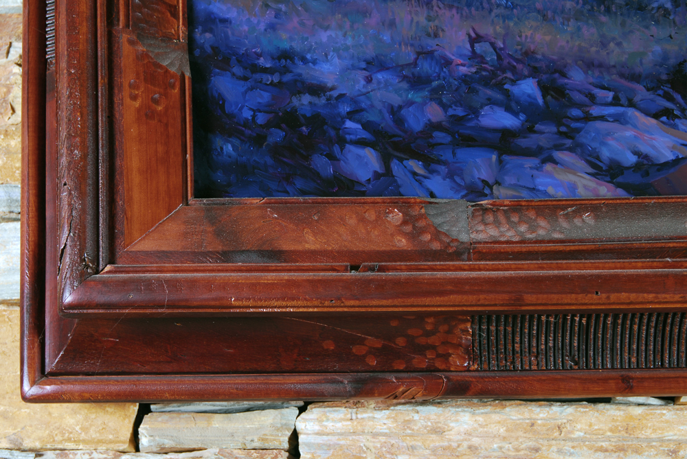 Ty Barhaug "Daybreak Over Summer Camp" Oil on Canvas