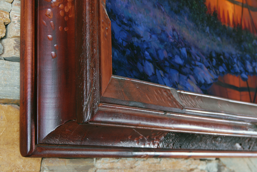 Ty Barhaug "Daybreak Over Summer Camp" Oil on Canvas