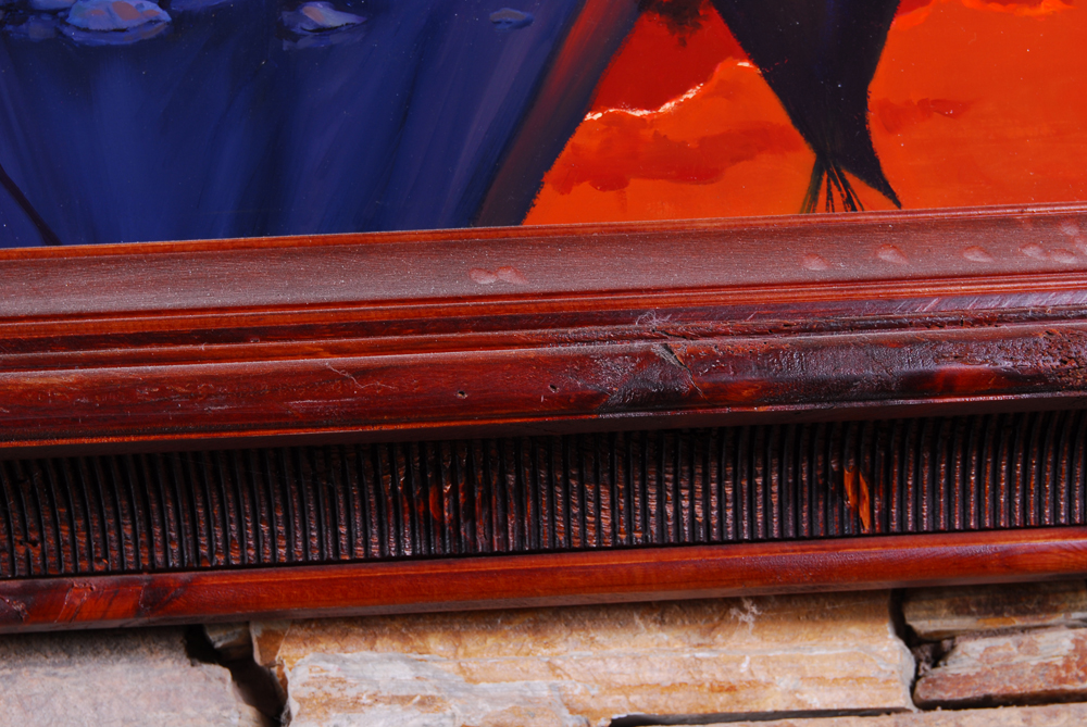 Ty Barhaug "Daybreak Over Summer Camp" Oil on Canvas