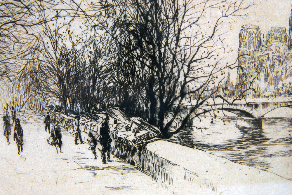 Limited Edition Henri Le Riche Signed Etching