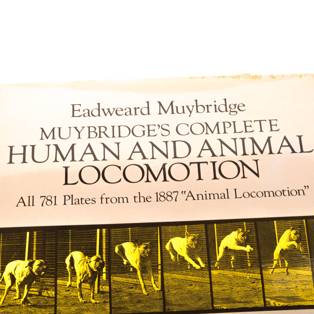 Eadweard Muybridge's "Complete Human and Animal Locomotion" Three Volume Set