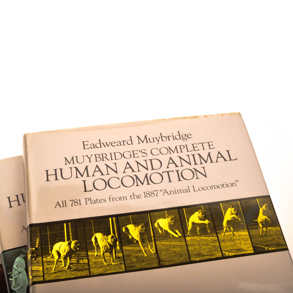 Eadweard Muybridge's "Complete Human and Animal Locomotion" Three Volume Set