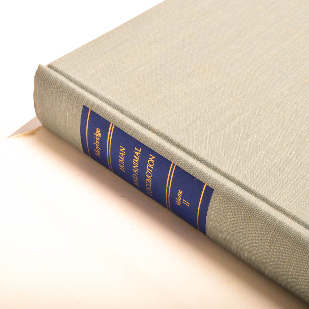 Eadweard Muybridge's "Complete Human and Animal Locomotion" Three Volume Set