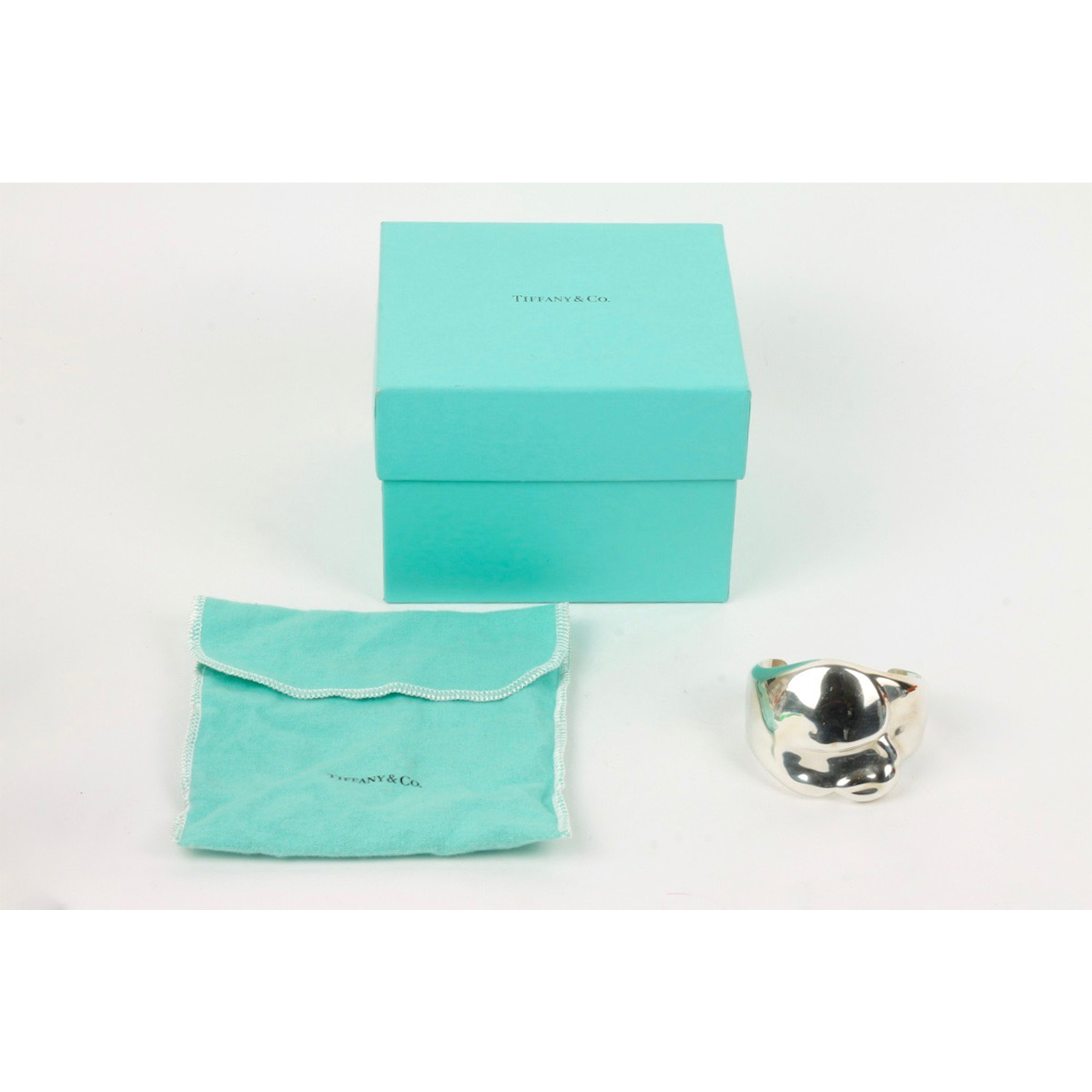 Elsa Peretti Tiffany & Co. Sterling Silver Zodiac Cancer Cuff