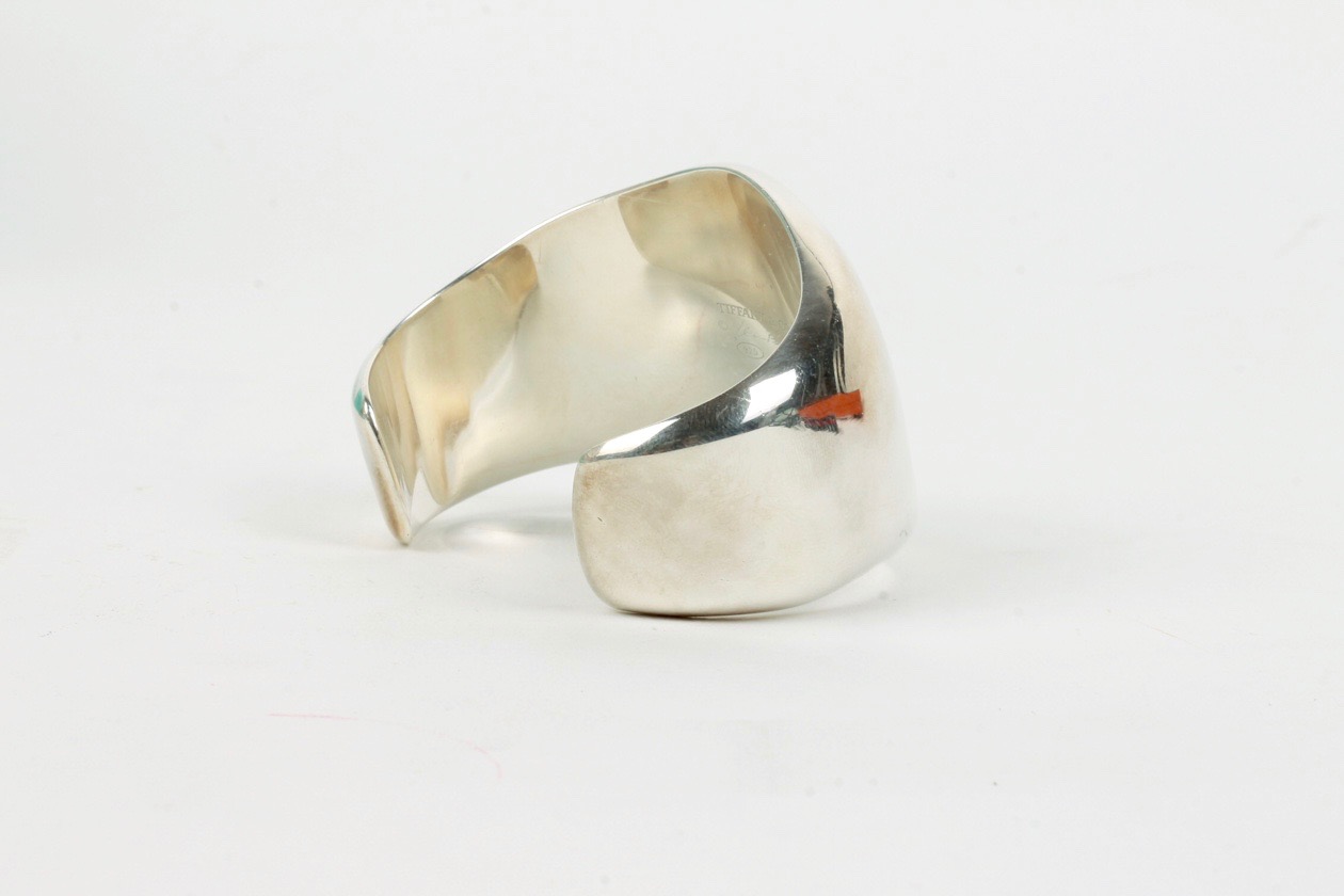 Elsa Peretti Tiffany & Co. Sterling Silver Zodiac Cancer Cuff