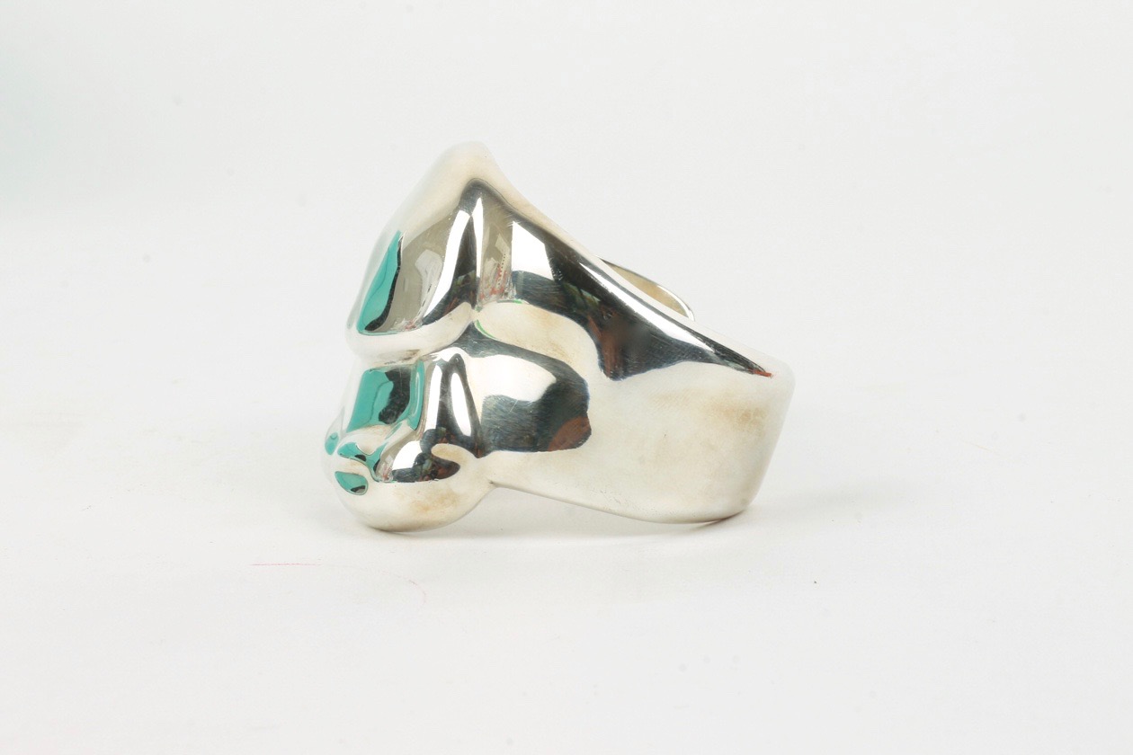 Elsa Peretti Tiffany & Co. Sterling Silver Zodiac Cancer Cuff