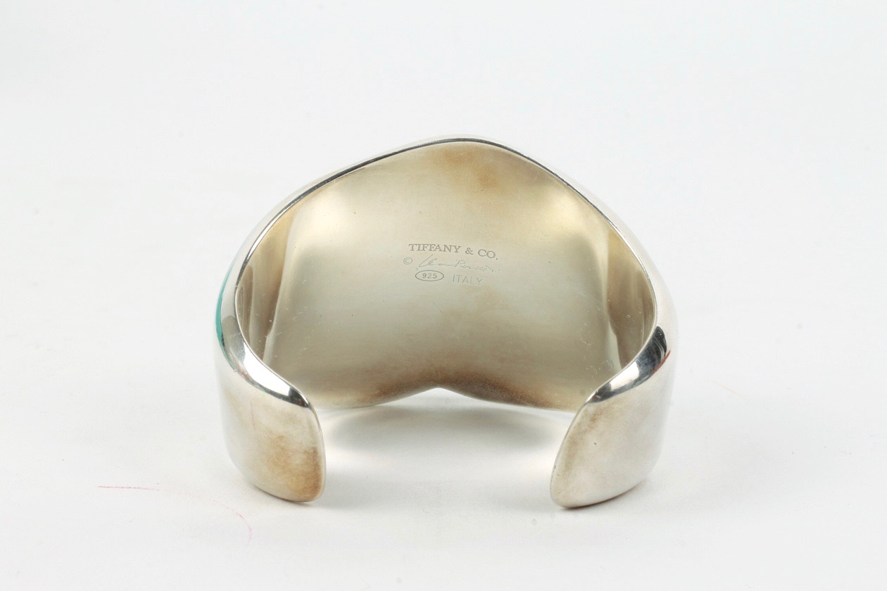 Elsa Peretti Tiffany & Co. Sterling Silver Zodiac Cancer Cuff