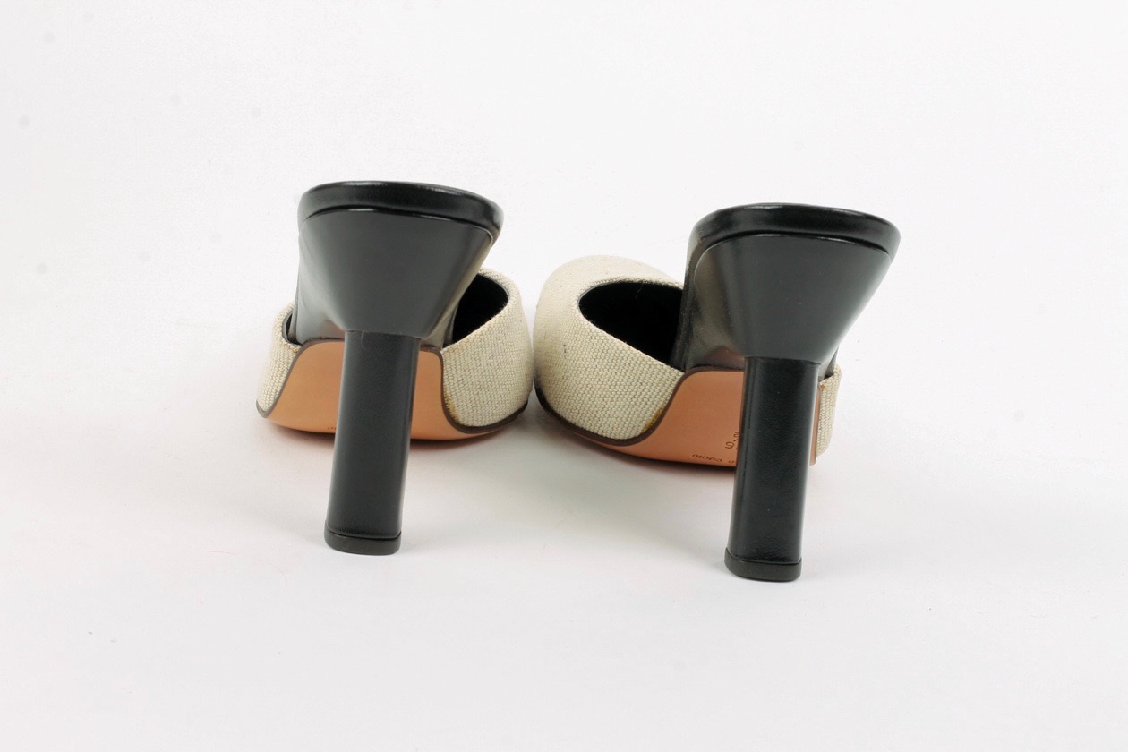 Prada Canvas Mules