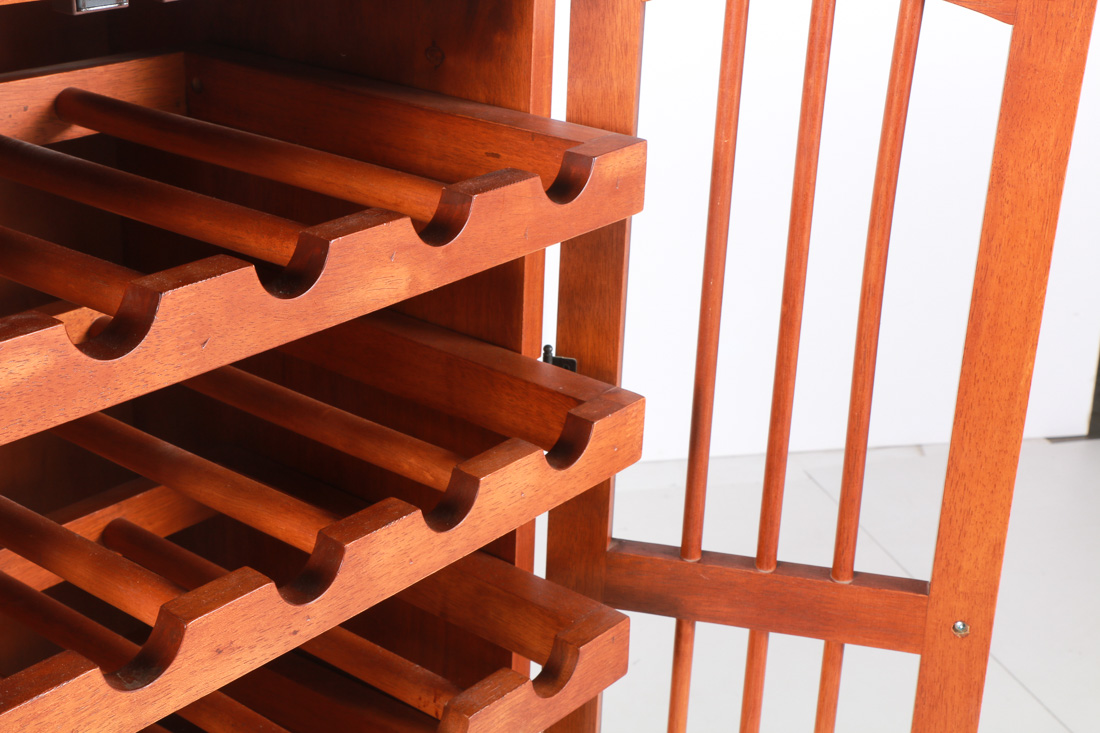 Thai Wooden Wine Cabinet