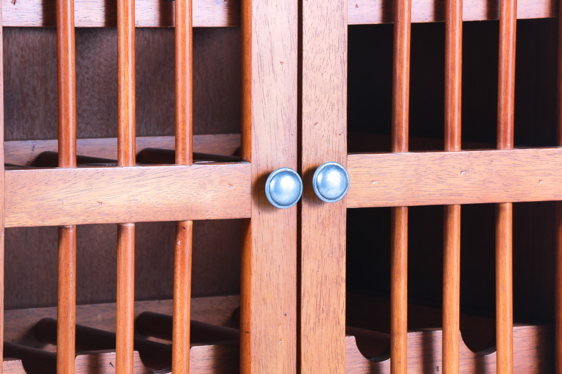 Thai Wooden Wine Cabinet