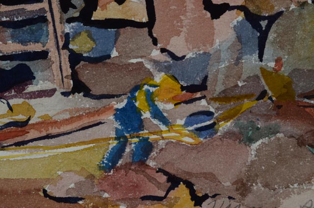 Three Original Watercolor Paintings by Virginia Phillips