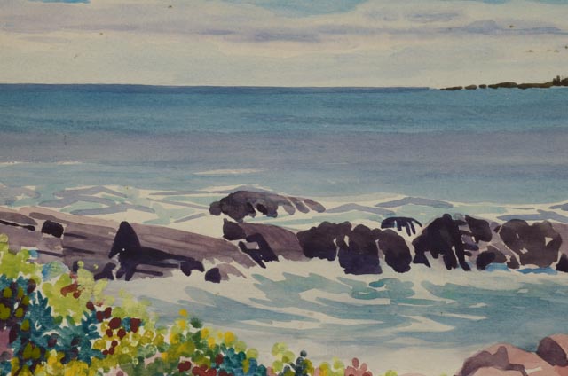 Three Original Watercolor Paintings by Virginia Phillips