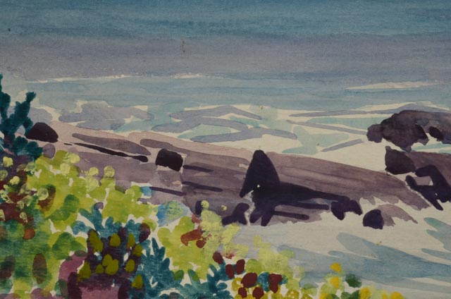 Three Original Watercolor Paintings by Virginia Phillips