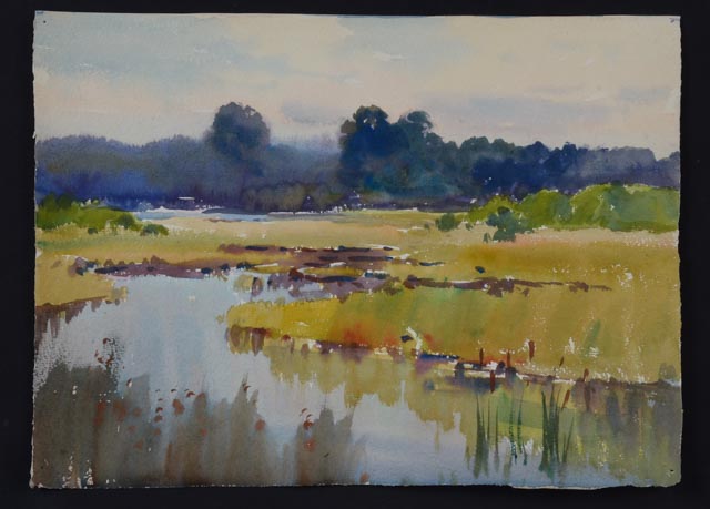 Three Original Watercolor Paintings by Virginia Phillips