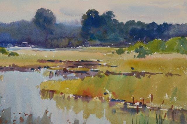 Three Original Watercolor Paintings by Virginia Phillips