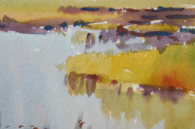 Three Original Watercolor Paintings by Virginia Phillips