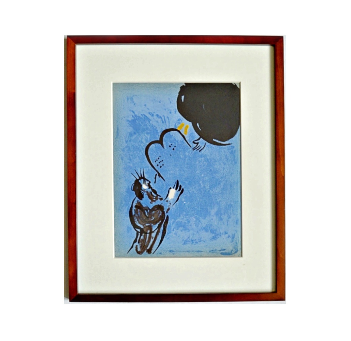 1956 Verve Edition Marc Chagall Color Lithograph