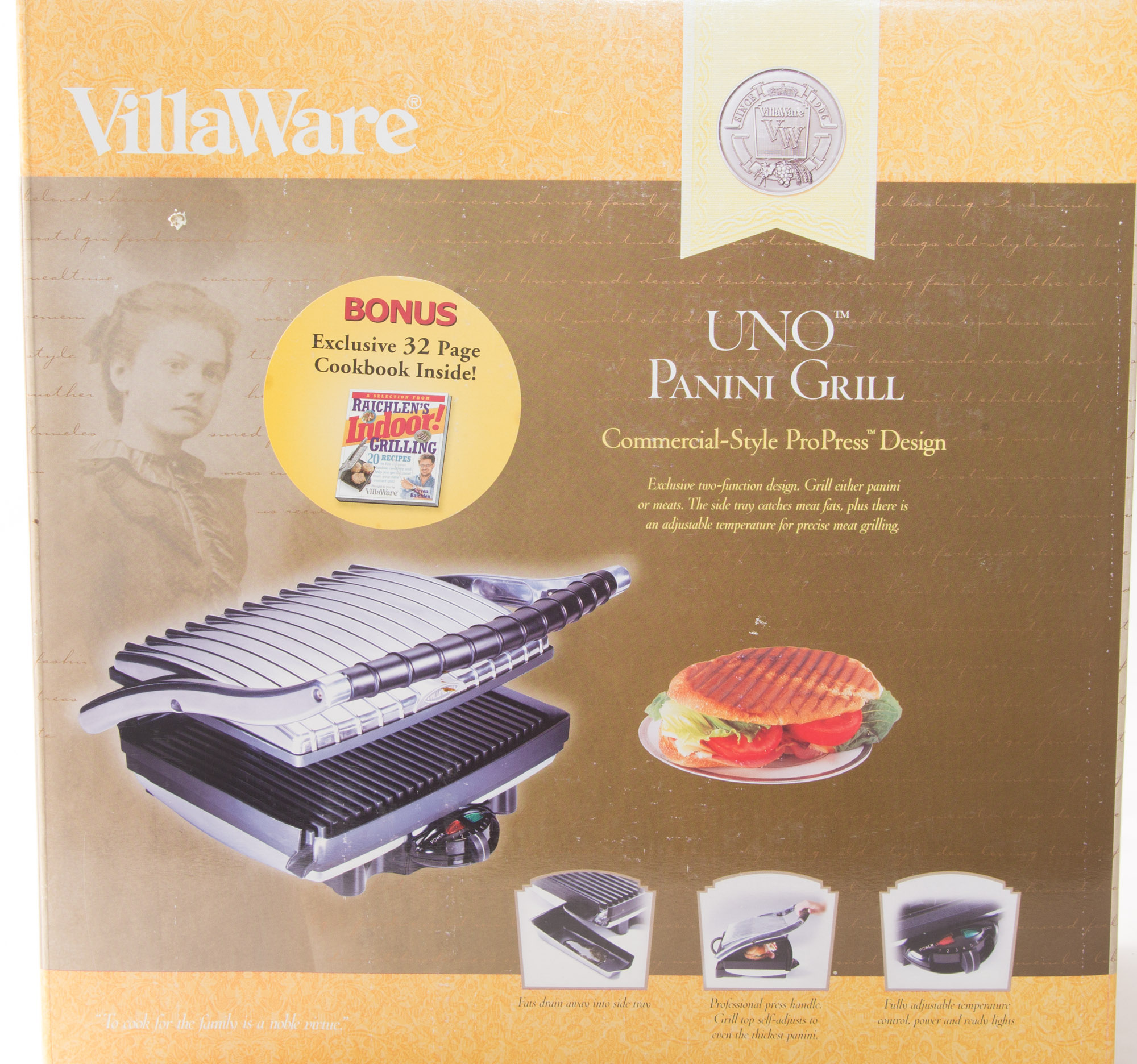 Villaware Panini Grill