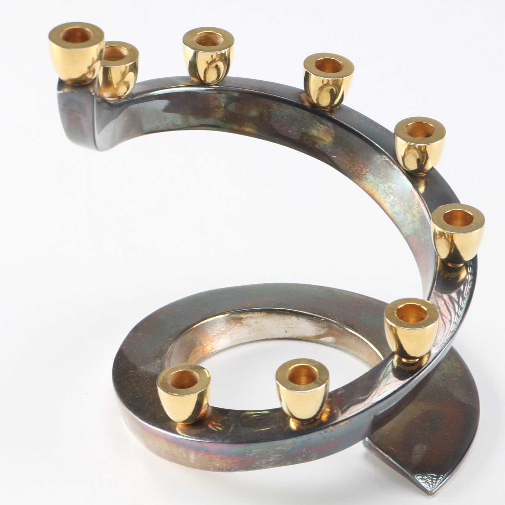 Modern Style Geometric Menorahs