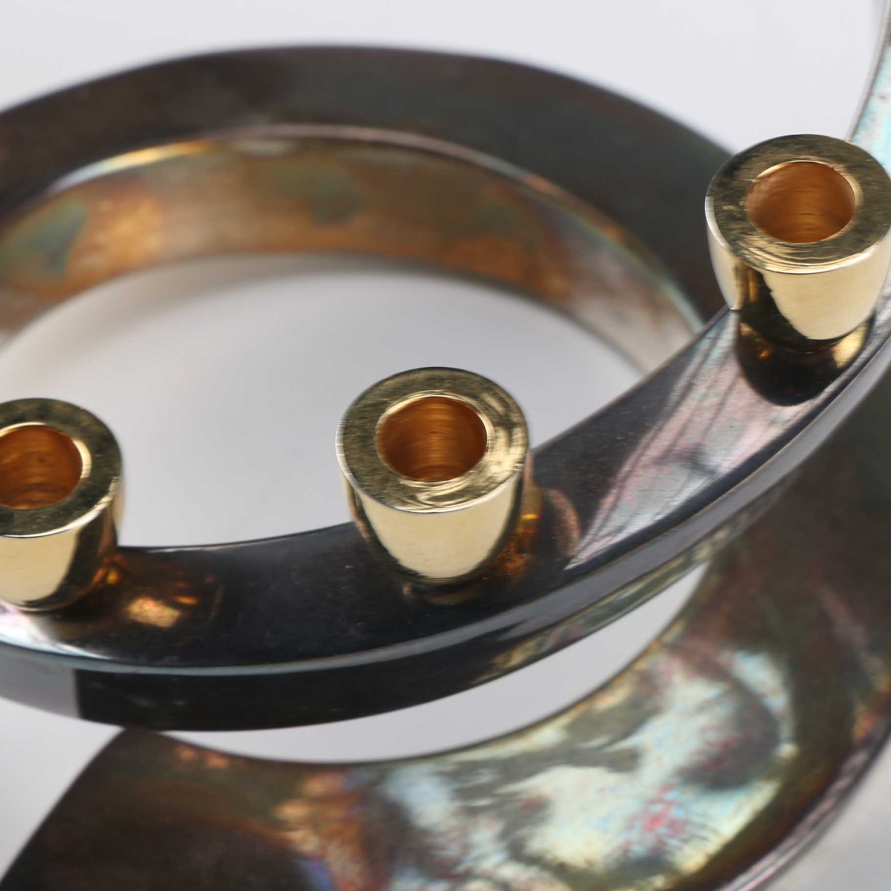 Modern Style Geometric Menorahs