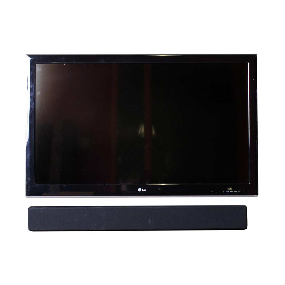 LG 42" Flat Screen Television With Dayton Soundbar