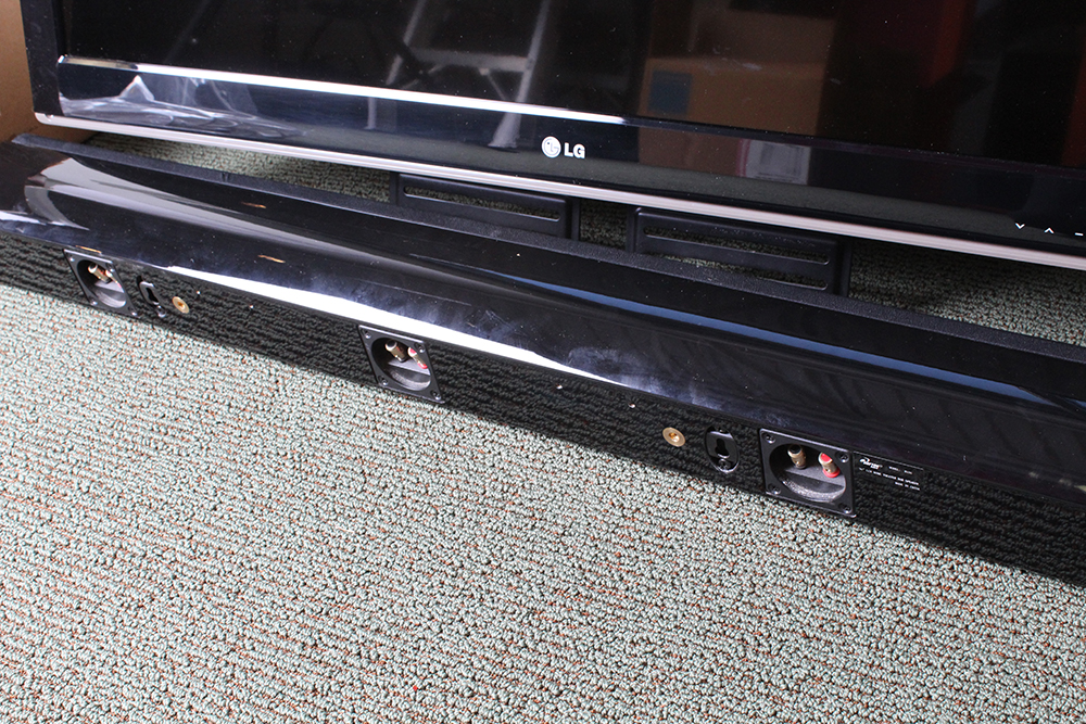 LG 42" Flat Screen Television With Dayton Soundbar