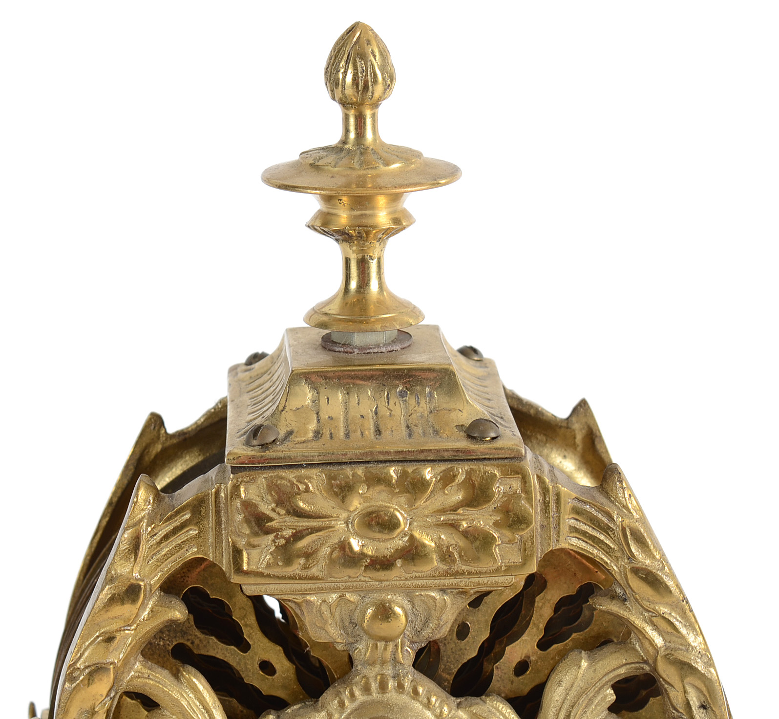 Brass Louis XVI Style Fan Fire Screen