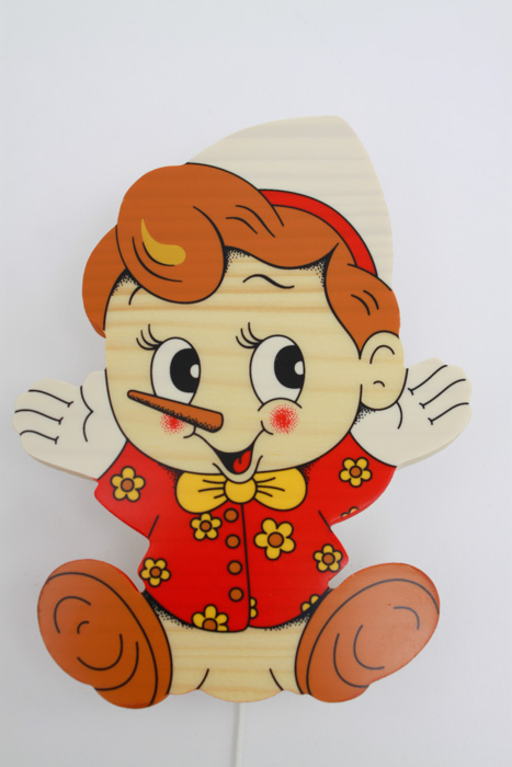 Bartolucci Pinocchio Wall Music Box