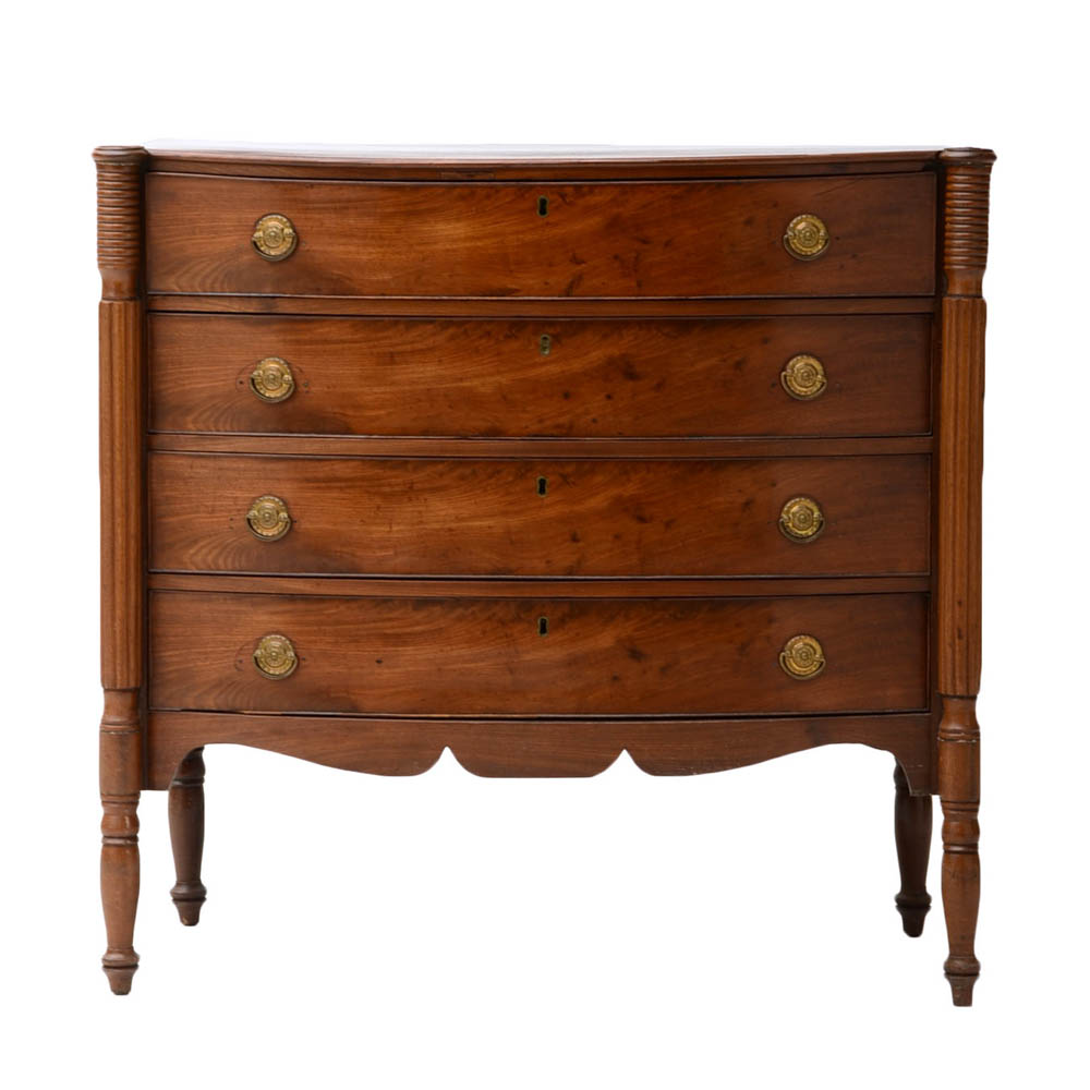 American Federal Mahogany Chest