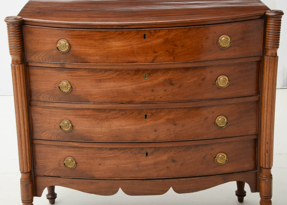 American Federal Mahogany Chest