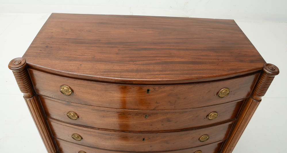 American Federal Mahogany Chest