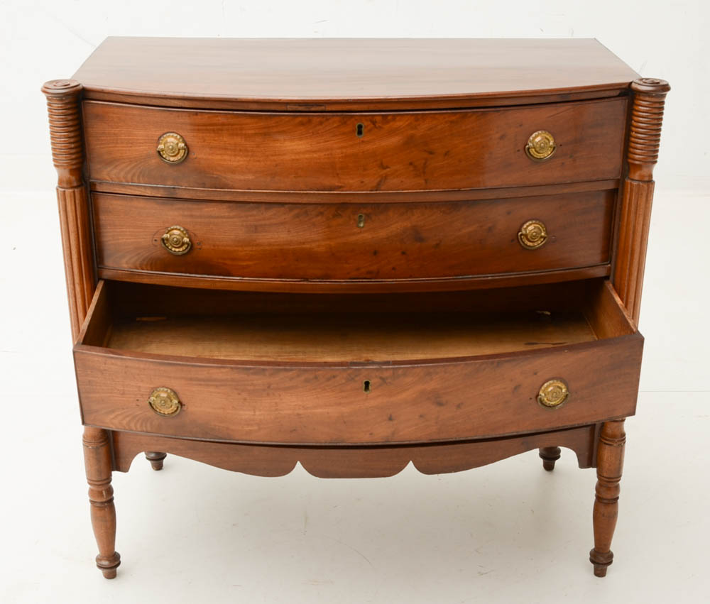 American Federal Mahogany Chest